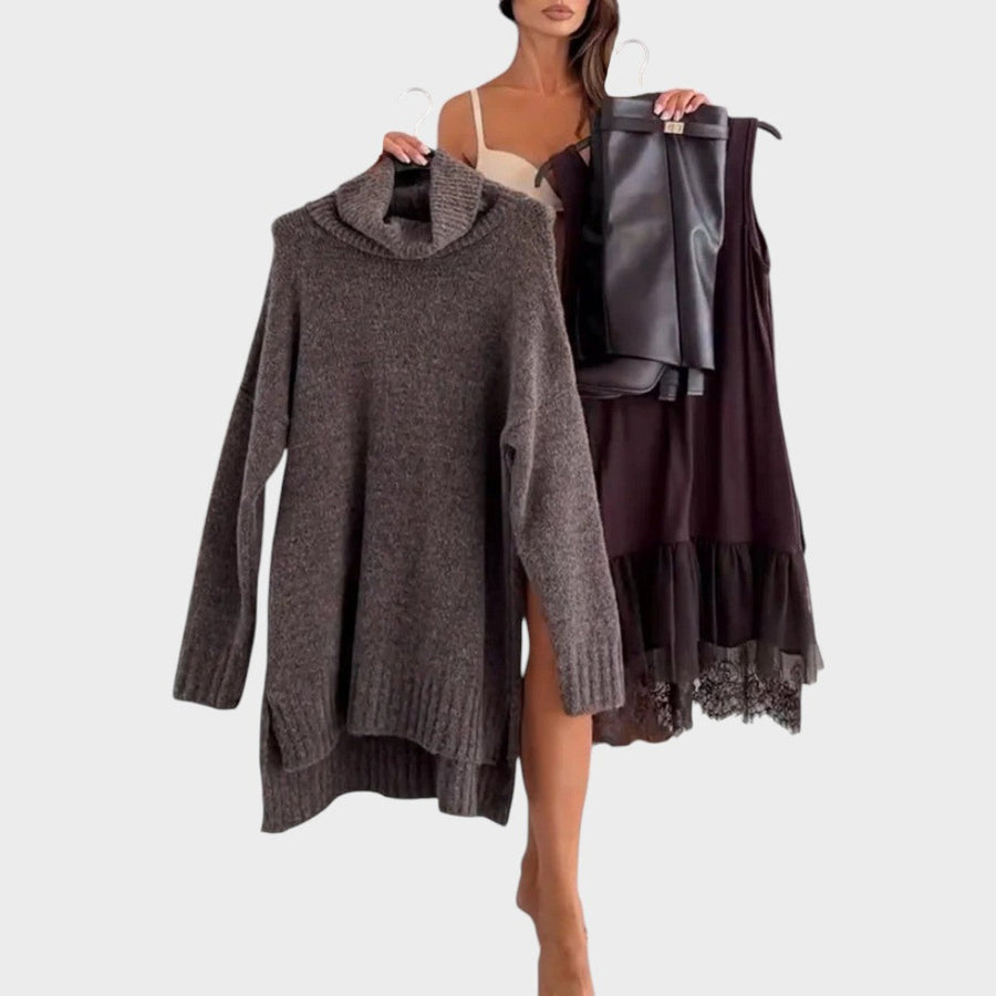 Nave Redonda – Conjunto de Camisola e Vestido