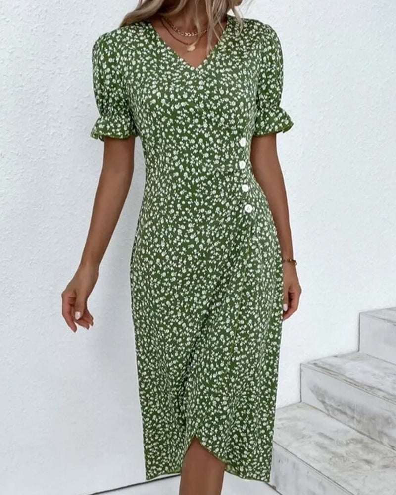 João Antão – Vestido Midi Floral