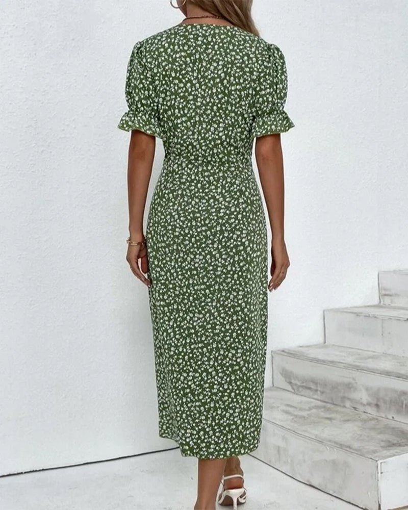 João Antão – Vestido Midi Floral