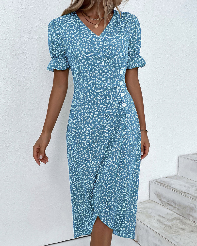 João Antão – Vestido Midi Floral
