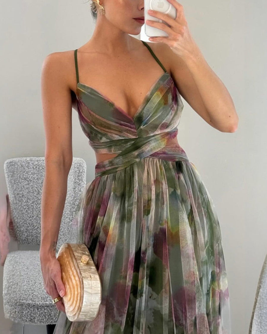 Ficalho – Vestido Longo Floral