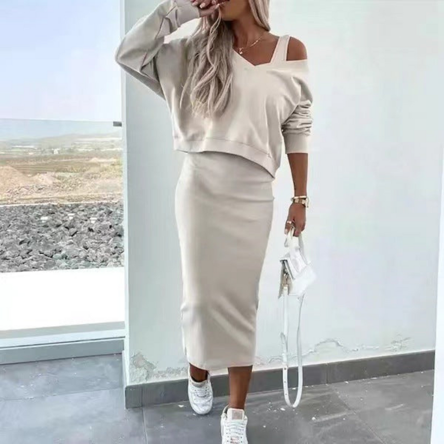Adorigo – Conjunto de Top e Vestido