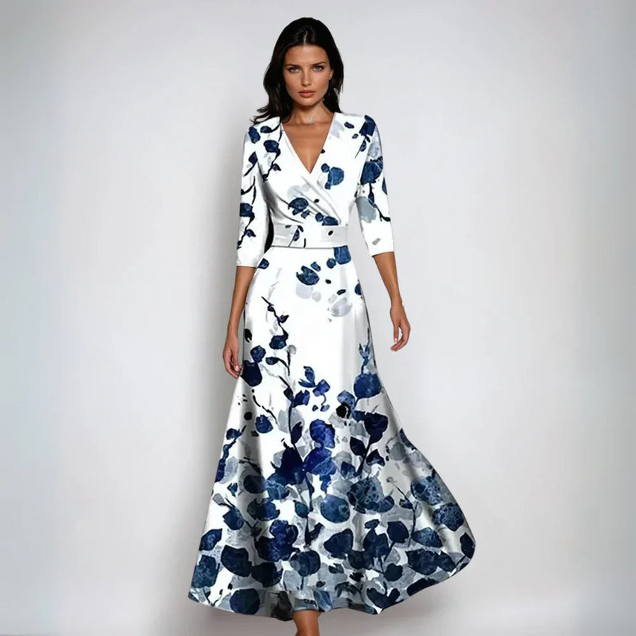 Almograve – Vestido Envelope Floral