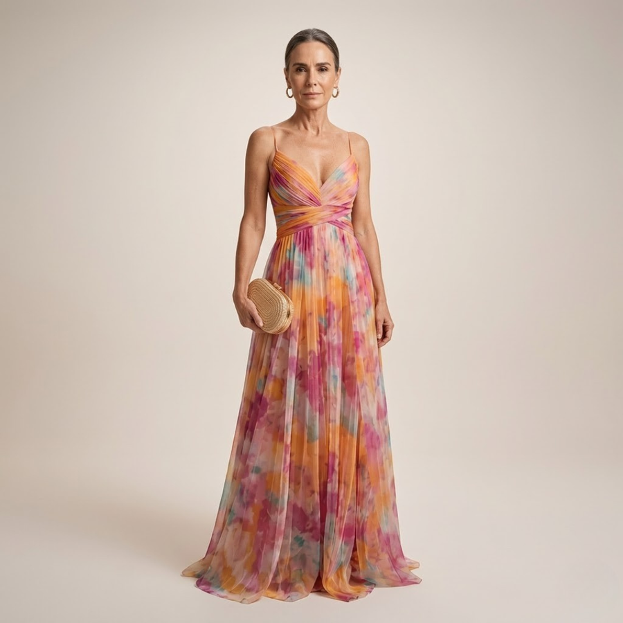 Ficalho – Vestido Longo Floral