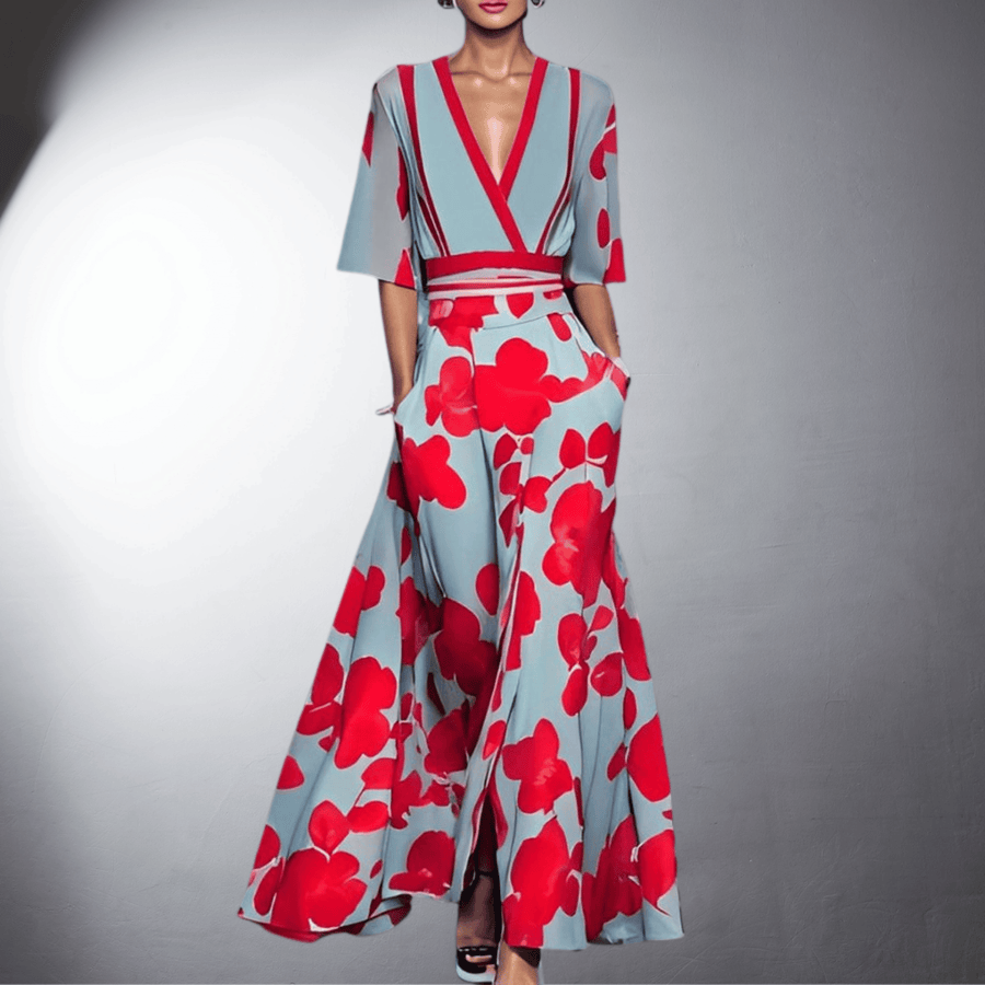Arcozelo – Vestido Floral com Mangas