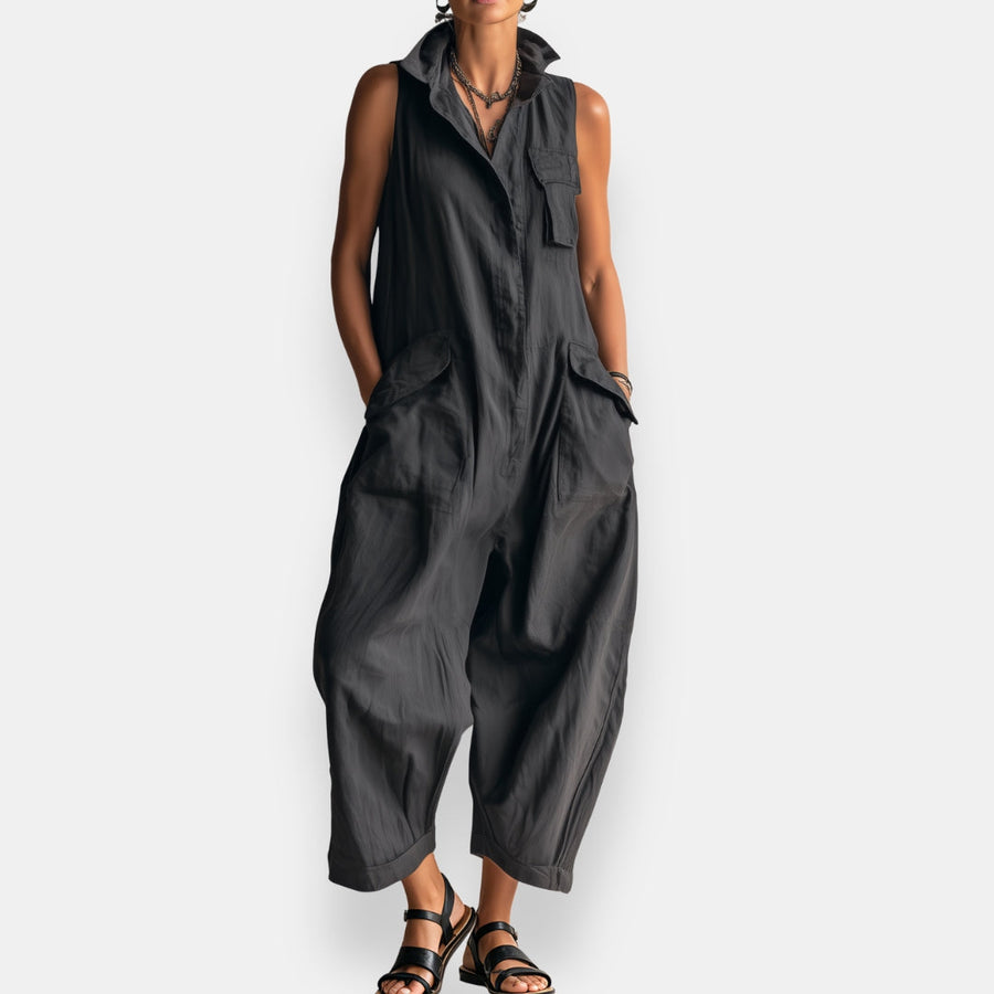 Vilarelho – Macacão Oversize com Bolsos