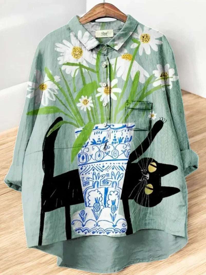 São Luís – Top Floral Clássico