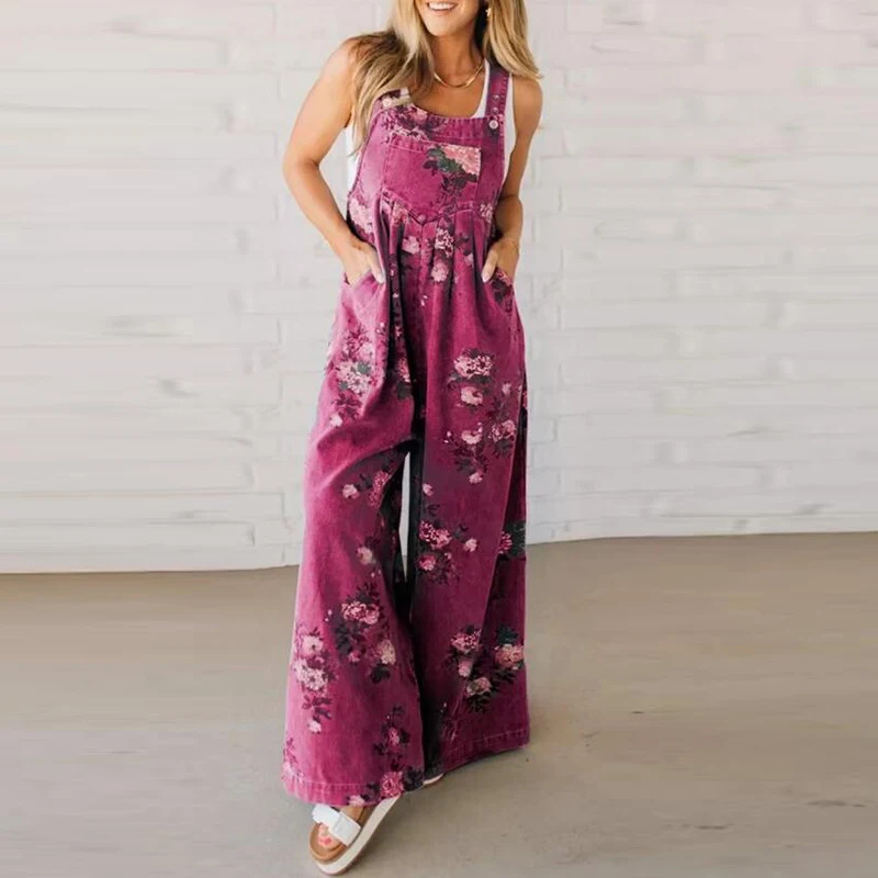 Vermiosa – Macacão com Estampado Floral
