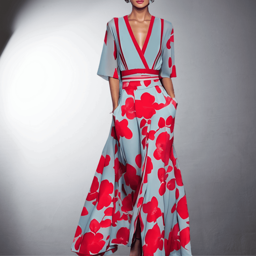 Arcozelo – Vestido Floral com Mangas