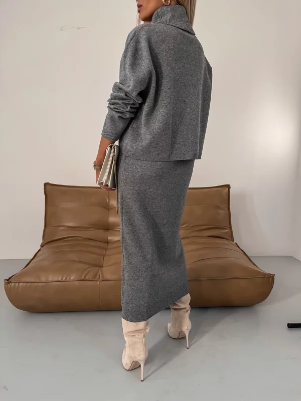 Argana – Conjunto de Malha de Vestido e Camisola