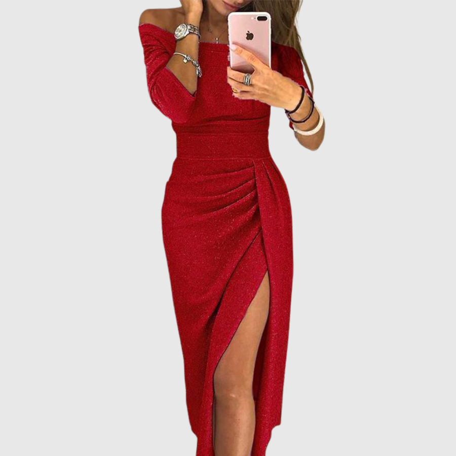 Aldeia das Dez – Vestido Longo com Decote Halter
