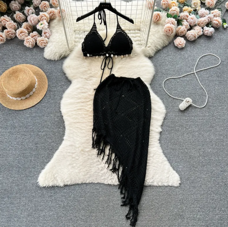 Barra – Conjunto de Malha com Saia Midi