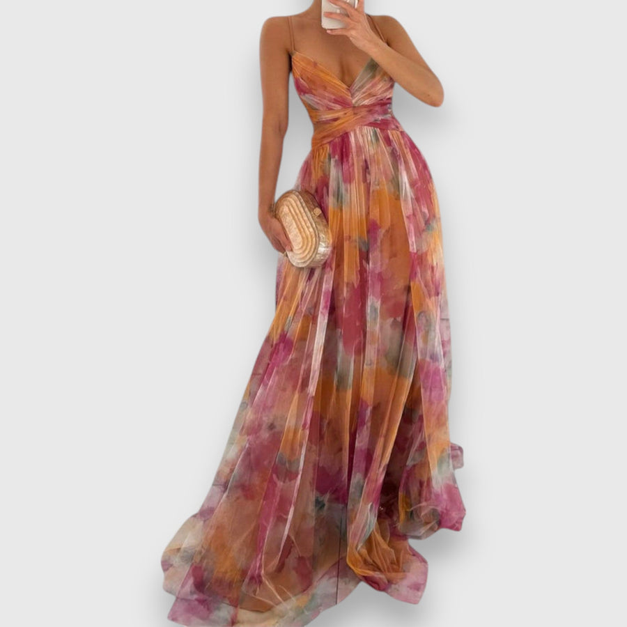 Cuba – Vestido Maxi em Malha Leve