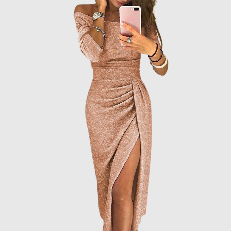 Aldeia das Dez – Vestido Longo com Decote Halter