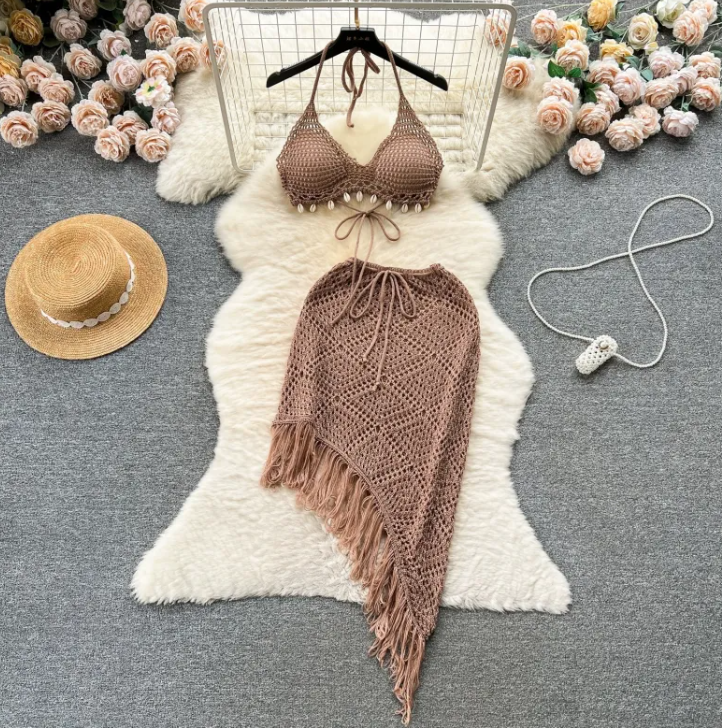 Barra – Conjunto de Malha com Saia Midi