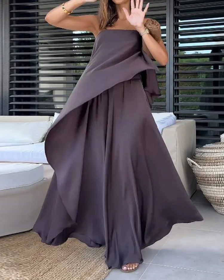 Cabril – Conjunto de Top e Saia em Camadas