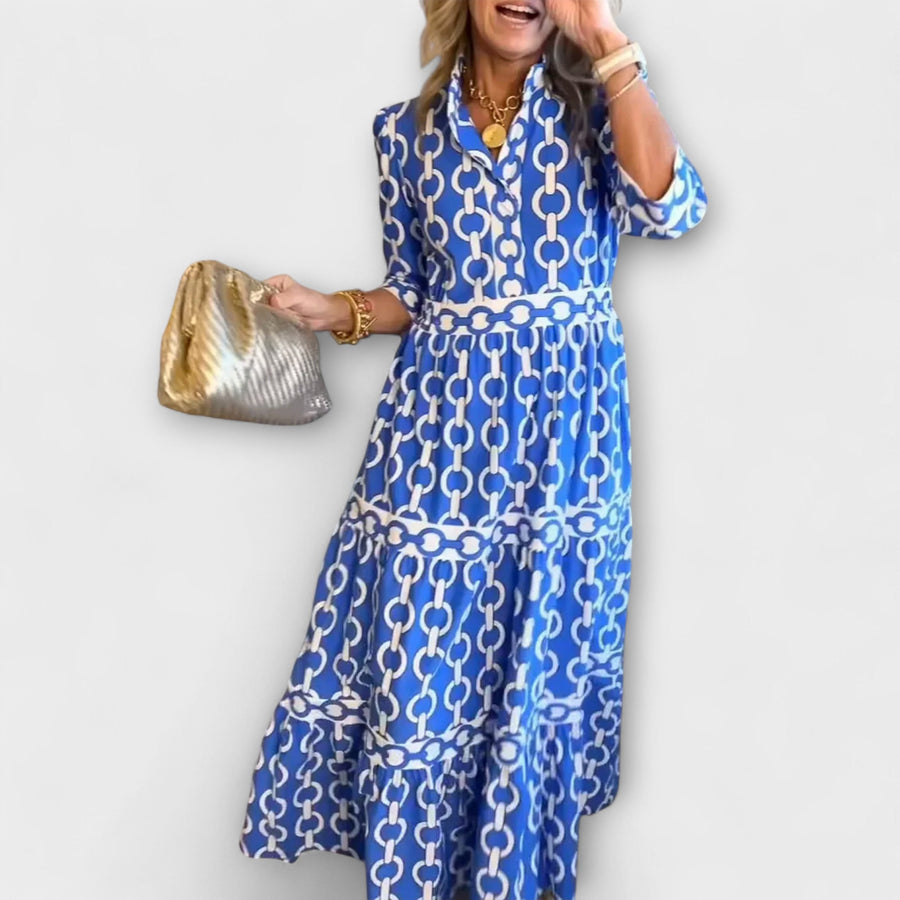 Póvoa de Varzim – Vestido Midi com Correntes