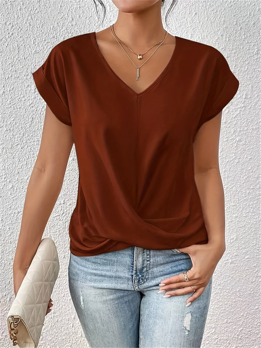 Cabaços – T-shirt com Decote em Coração