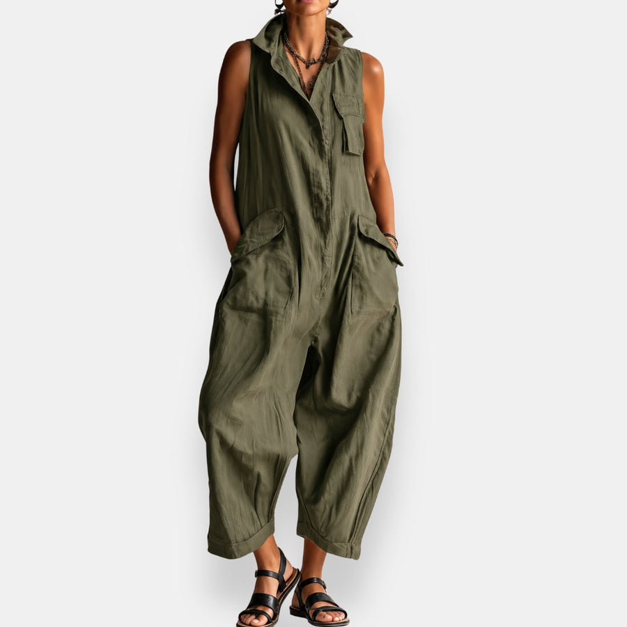 Vilarelho – Macacão Oversize com Bolsos