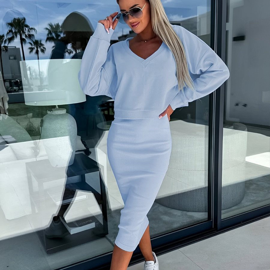 Adorigo – Conjunto de Top e Vestido