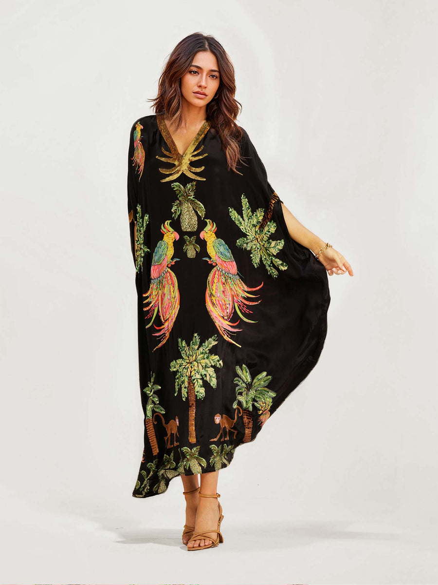 Portimão – Vestido Longo Tropical