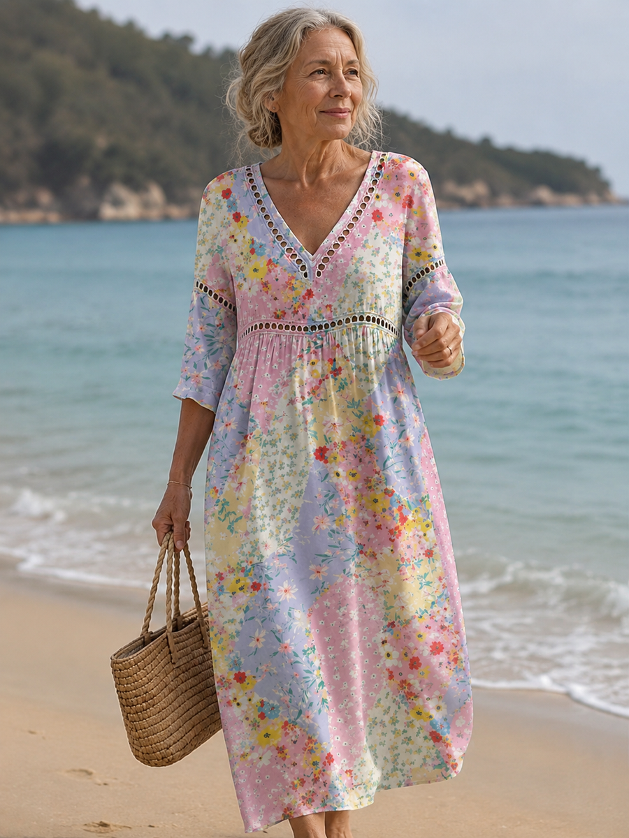 Melgaço – Vestido Estampado Solto