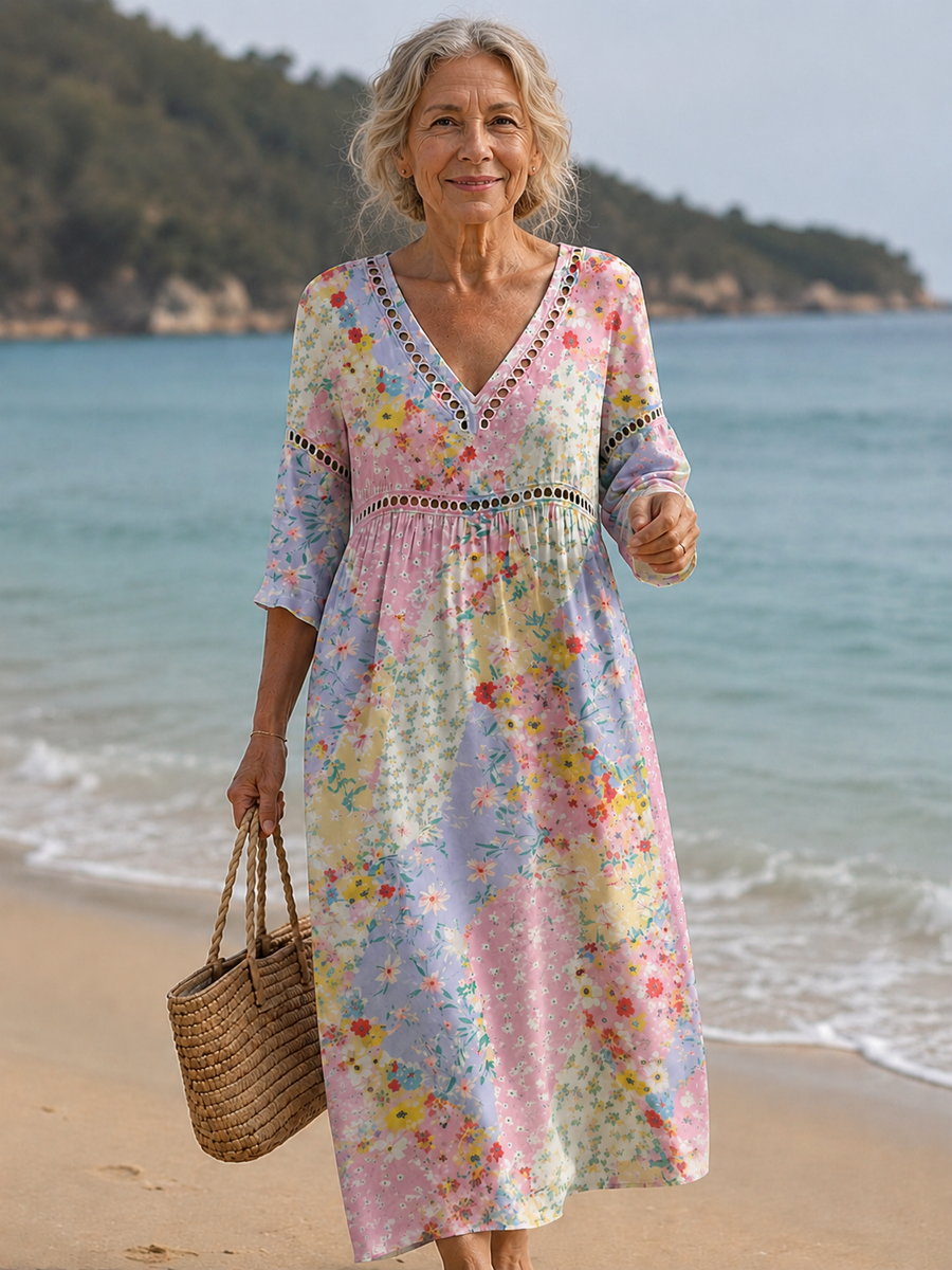 Melgaço – Vestido Estampado Solto