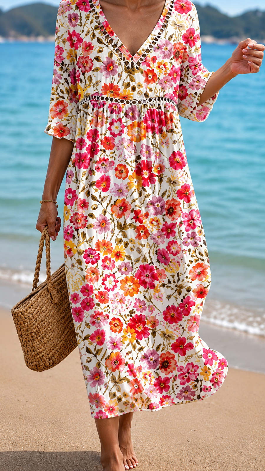 Melgaço – Vestido Estampado Solto