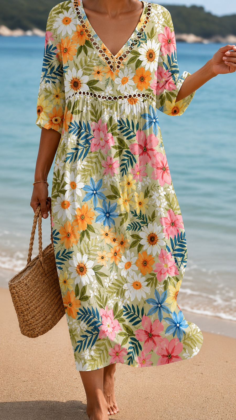 Melgaço – Vestido Estampado Solto