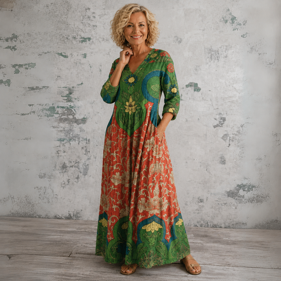 Portalegre – Vestido Maxi Vintage