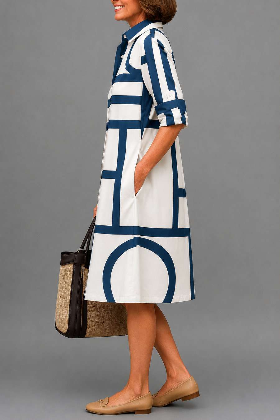 Tondela – Vestido Midi Sofisticado
