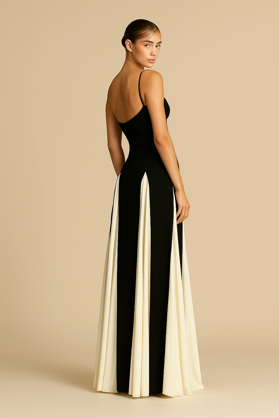 Amieira – Vestido Preto Fluido