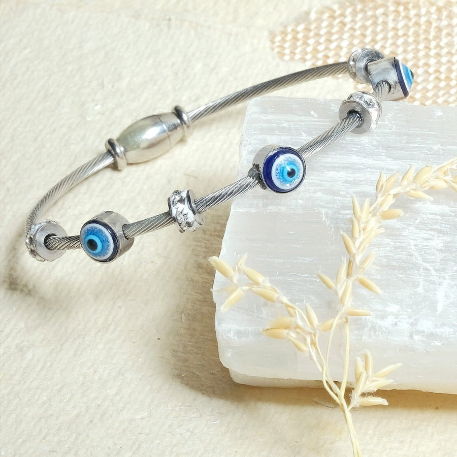 Faial – Pulseira Olho Grego com Cristais