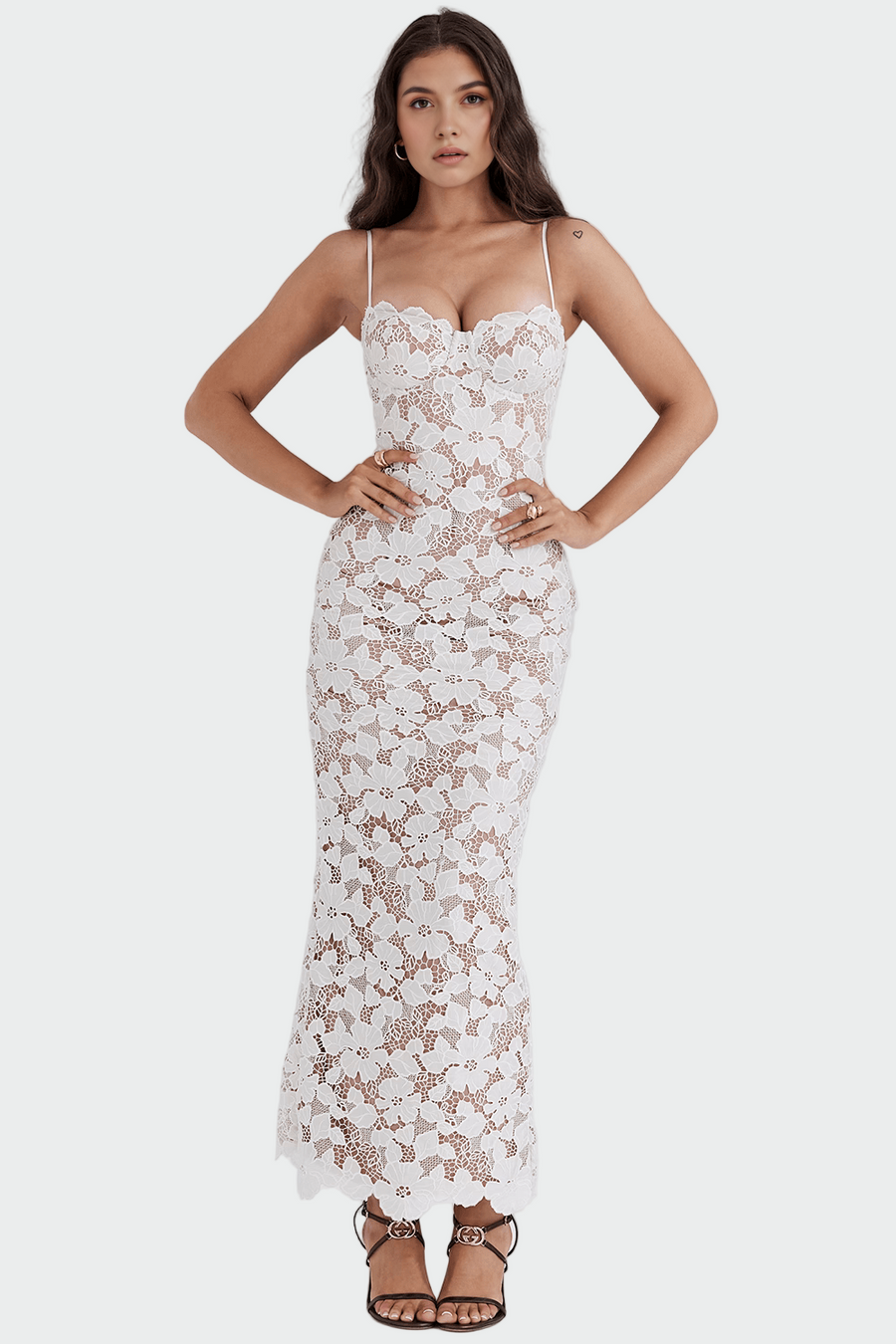 Castelo de Paiva – Vestido Maxi de Renda