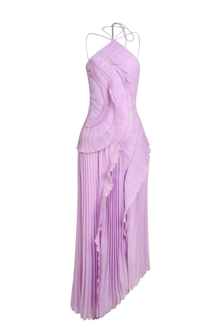 Angra – Vestido Maxi de Folhos