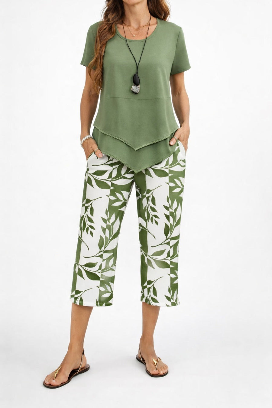 Cartaxo – Conjunto com Blusa em Camadas