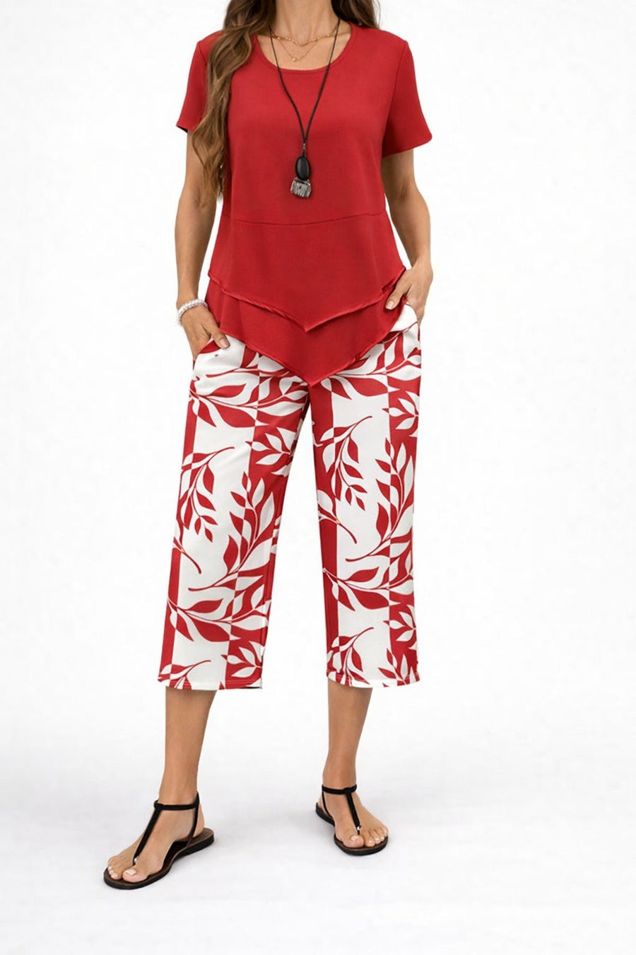 Cartaxo – Conjunto com Blusa em Camadas