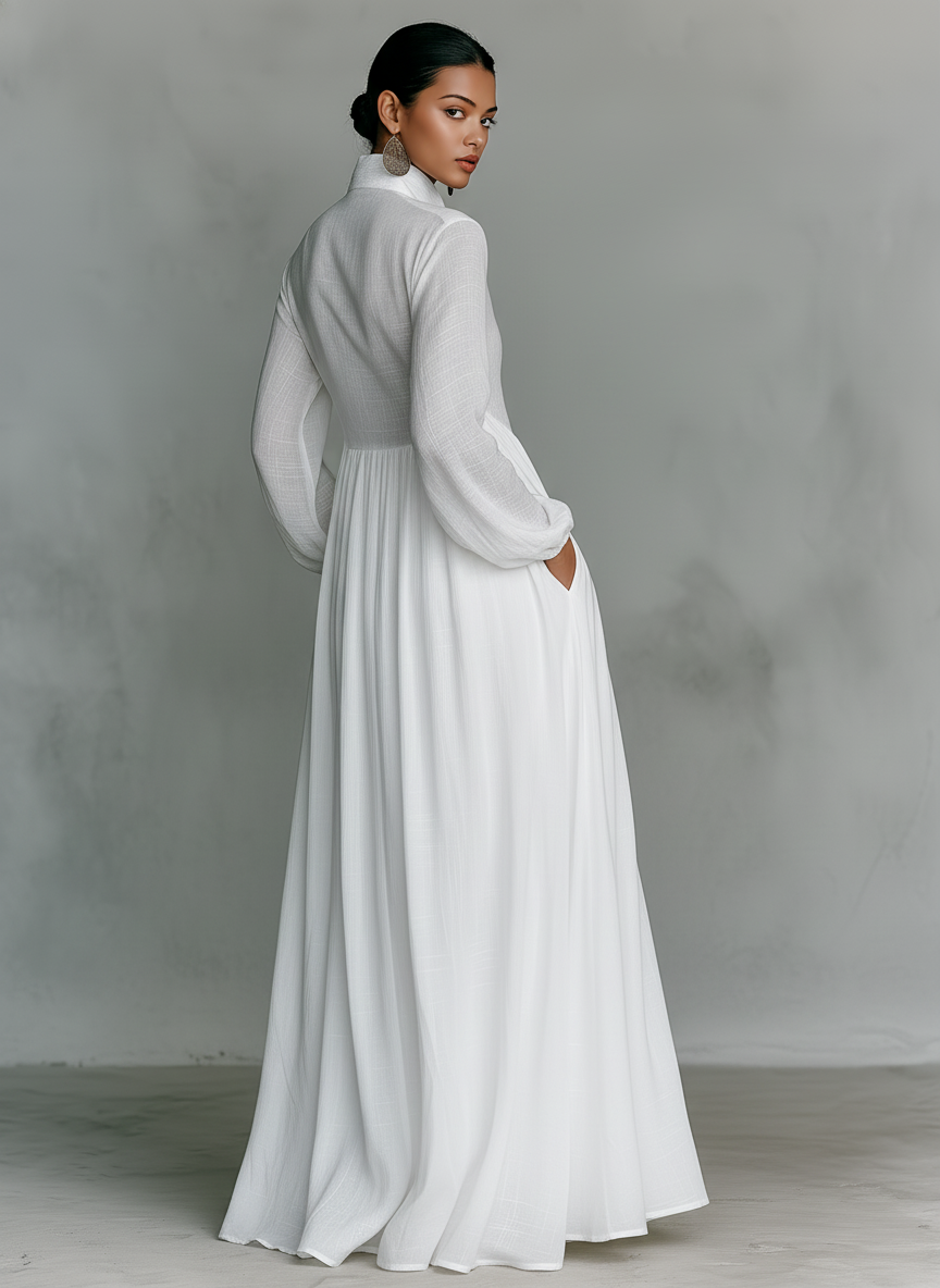 Mindelo – Vestido Maxi Patchwork
