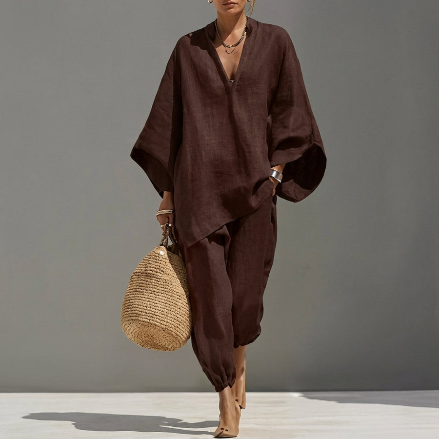 Gondesende – Conjunto de Blusa e Calças