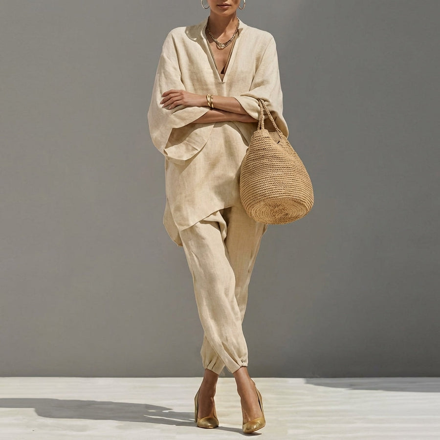 Gondesende – Conjunto de Blusa e Calças