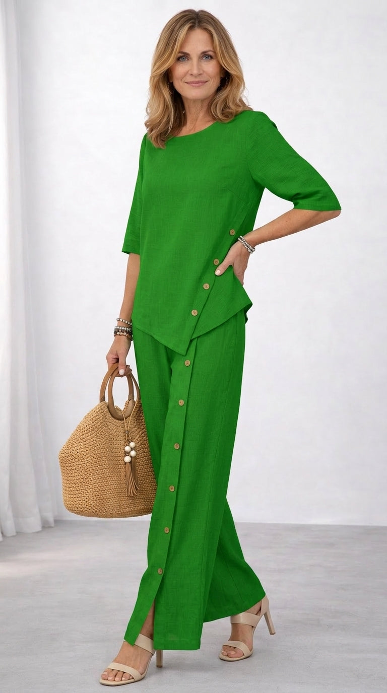 Chamusca – Conjunto Blusa e Calças