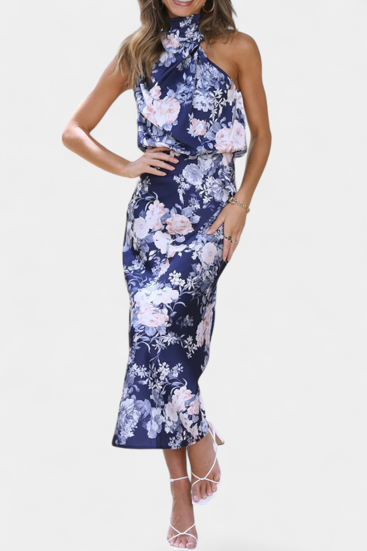 Favaios – Vestido Maxi Floral Halter