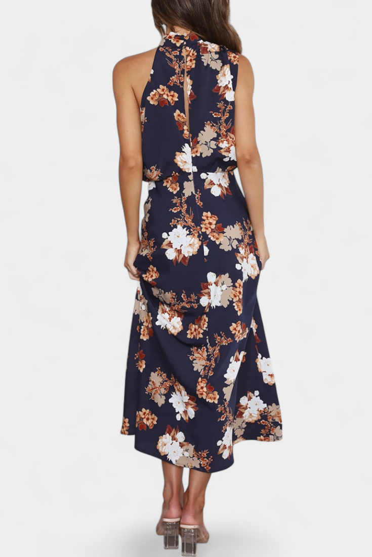 Favaios – Vestido Maxi Floral Halter