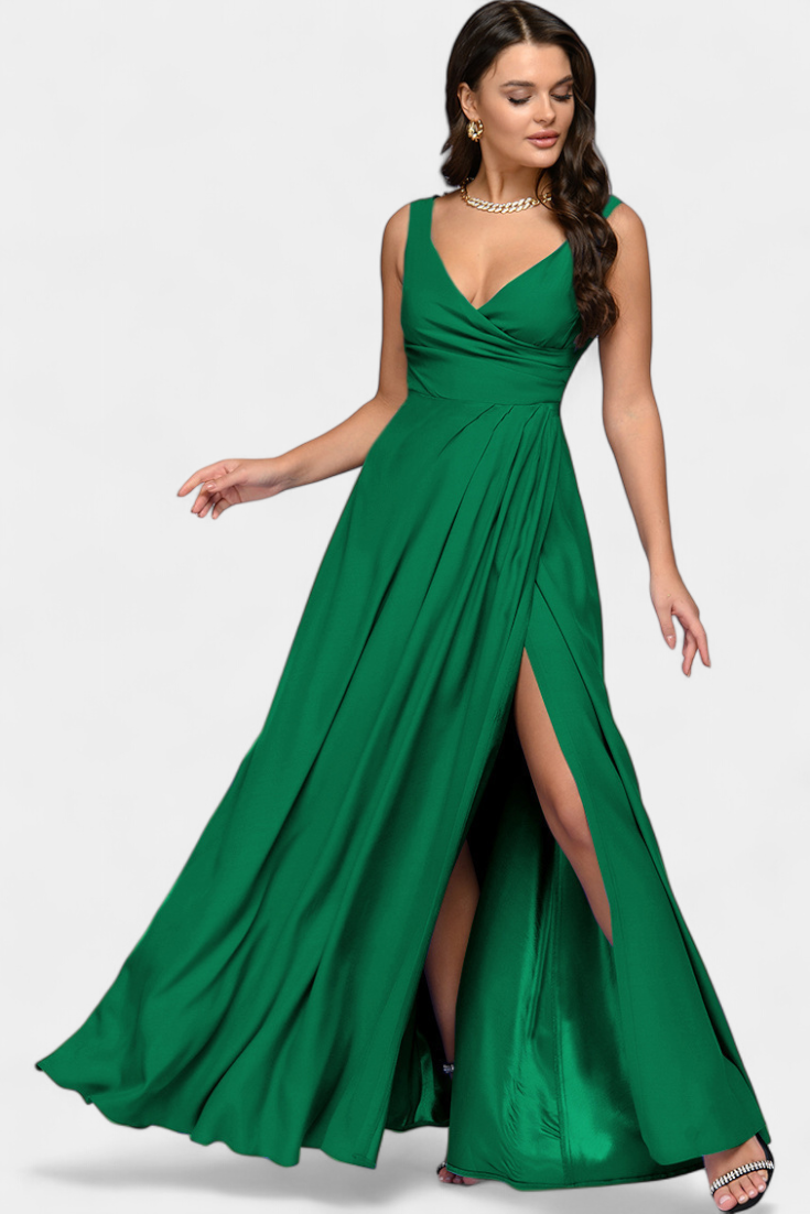 Sernancelhe – Vestido Maxi Drapeado