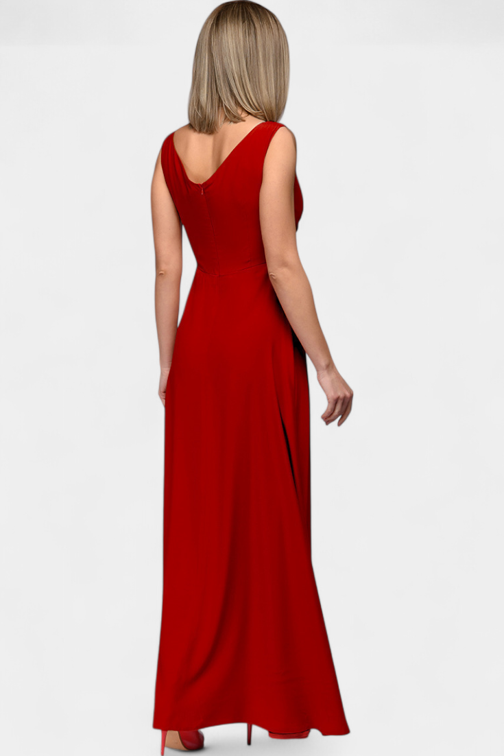 Sernancelhe – Vestido Maxi Drapeado