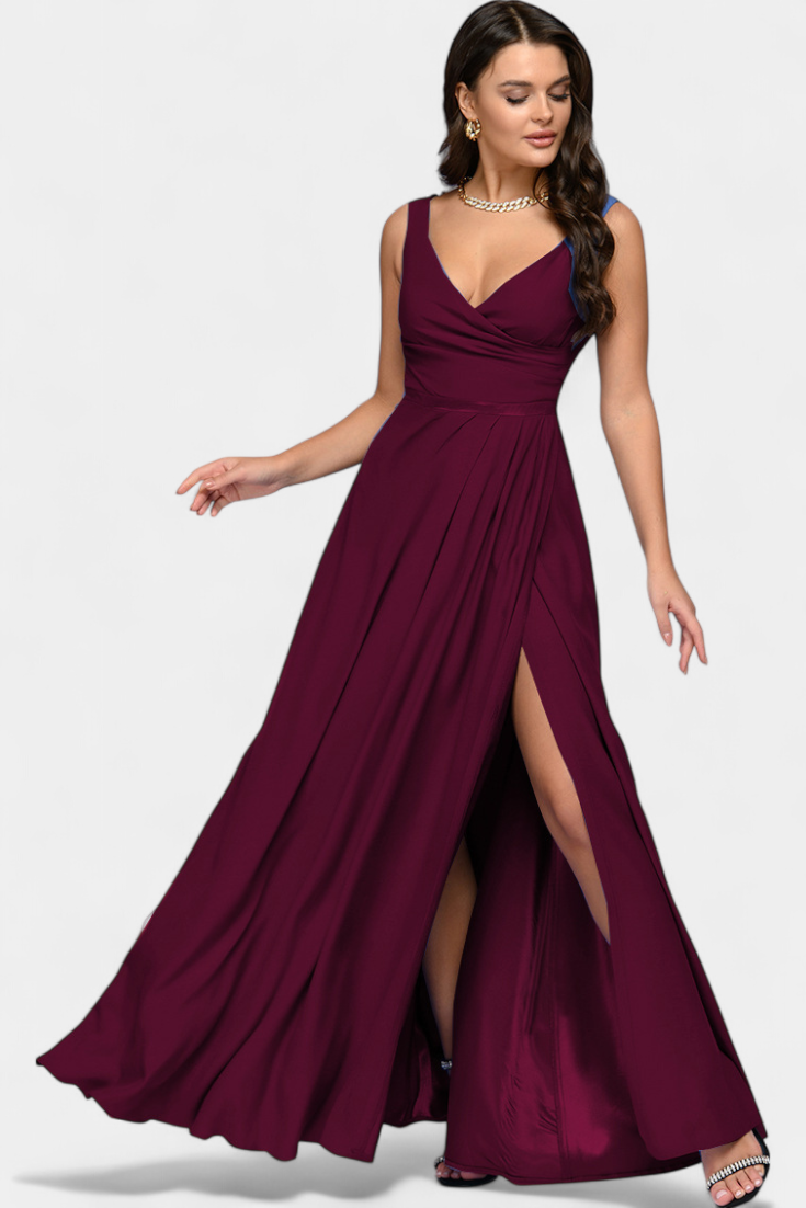 Sernancelhe – Vestido Maxi Drapeado