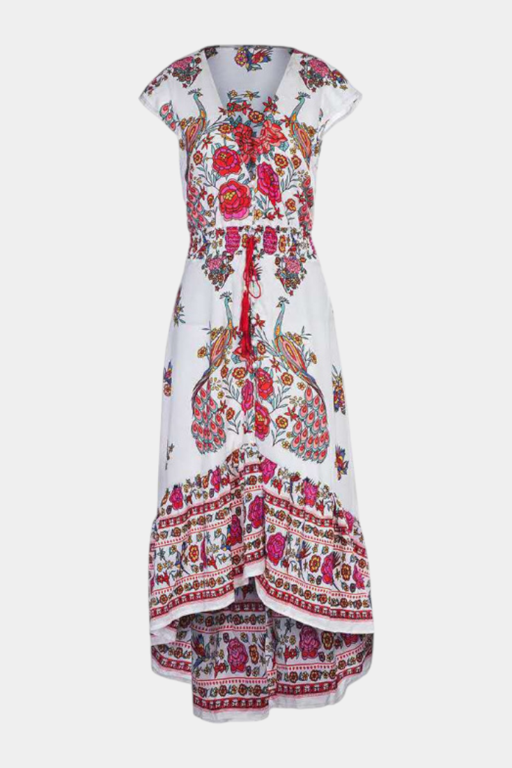 Nisa – Vestido Floral Boémio