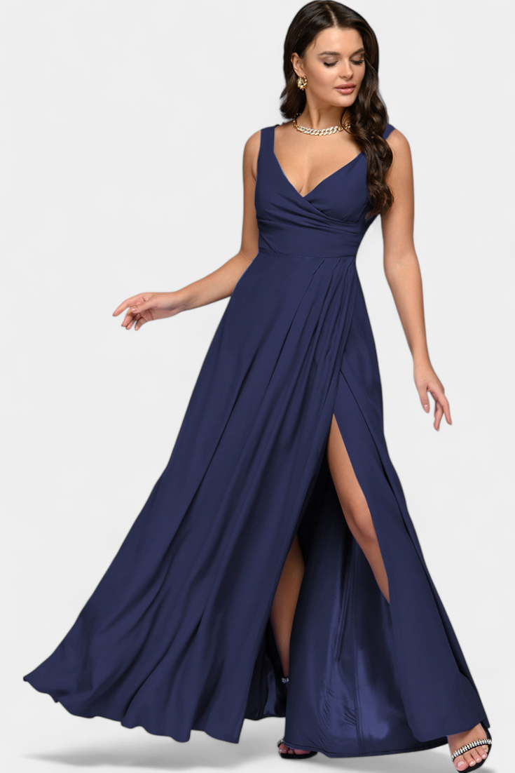 Sernancelhe – Vestido Maxi Drapeado