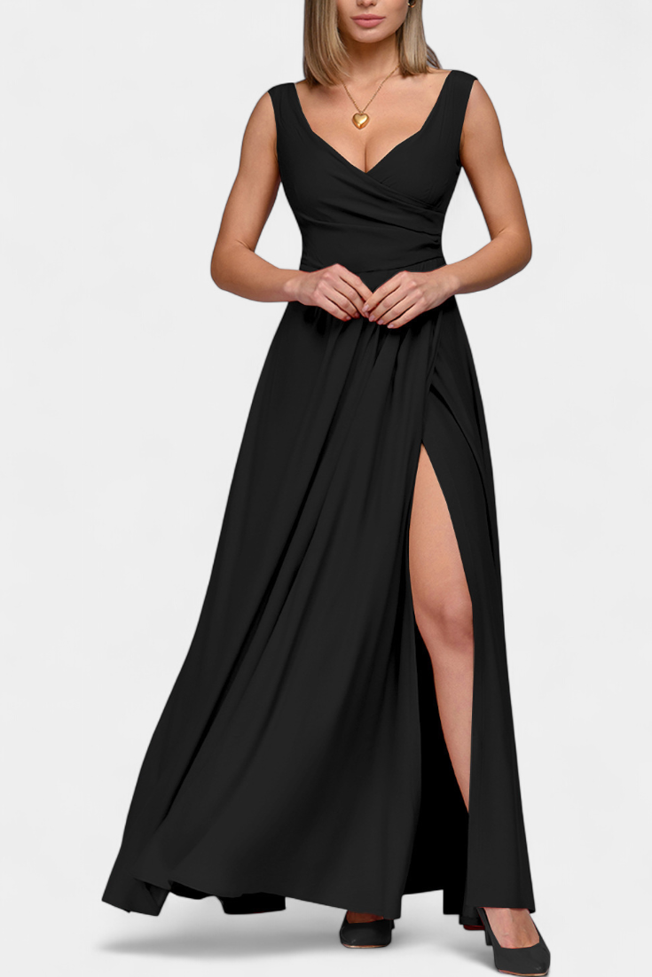 Sernancelhe – Vestido Maxi Drapeado