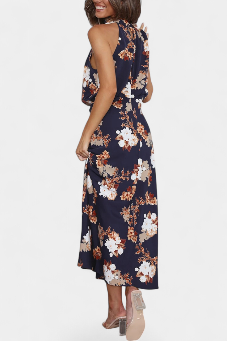 Favaios – Vestido Maxi Floral Halter